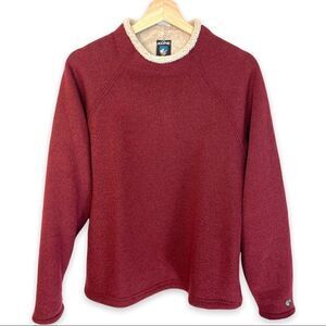Kühl Maroon Alpaca Stovepipe Fleece Pullover